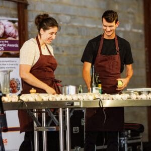 Festival kitchen guests